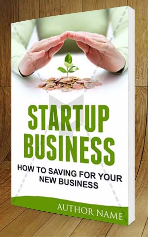Nonfiction-book-cover-design-Startup Business-3D