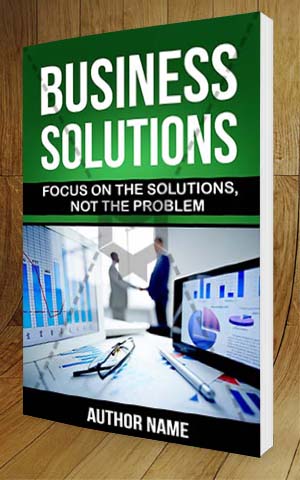 Nonfiction-book-cover-design-Business Solutions-3D