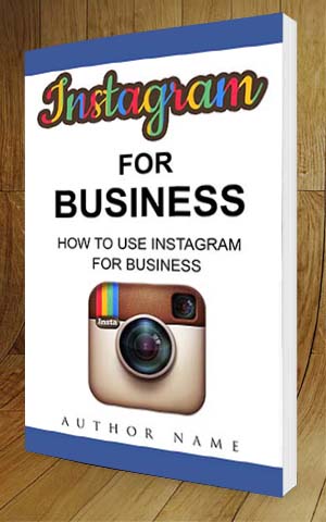 Nonfiction-book-cover-design-Instagram For Business-3D
