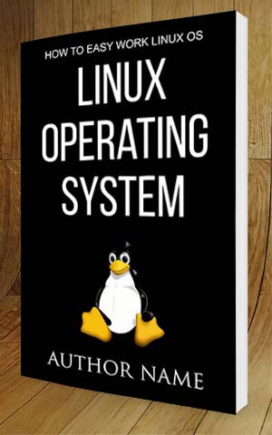 Nonfiction-book-cover-design-Linux Operating System-3D