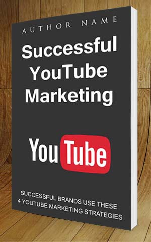 Nonfiction-book-cover-design-Successful  YouTube Marketing-3D