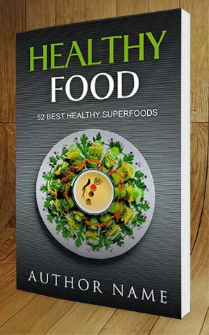 Nonfiction-book-cover-design-Healthy food-3D