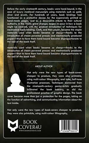 SCI-FI-book-cover-design-Time Traveling Mirror-back