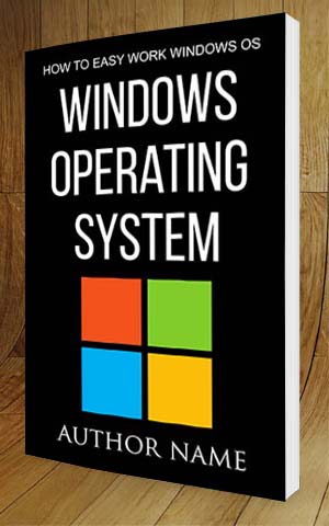 Nonfiction-book-cover-design-Windows Operating System -3D