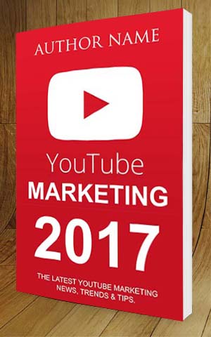 Nonfiction-book-cover-design-YouTube Marketing  2017-3D
