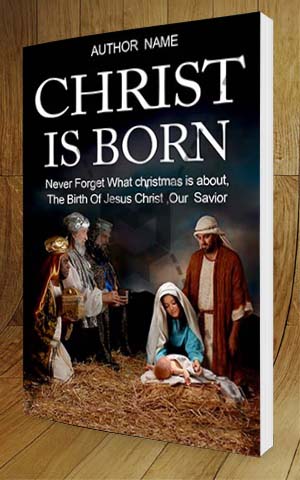 Educational-book-cover-design-Christ is born-3D