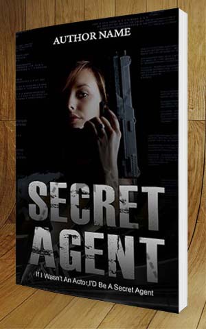 Thrillers-book-cover-design-Secret Agent-3D