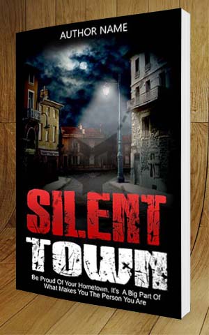 Thrillers-book-cover-design-Silent Town-3D