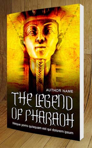 Educational-book-cover-design-The Legend of  Pharaoh-3D