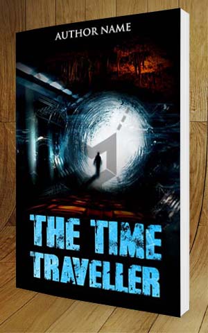 Thrillers-book-cover-design-The Time Traveller-3D
