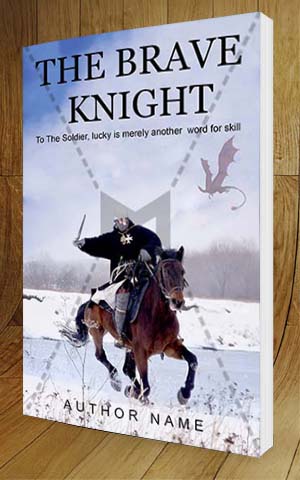 Thrillers-book-cover-design-The Brave Knight-3D