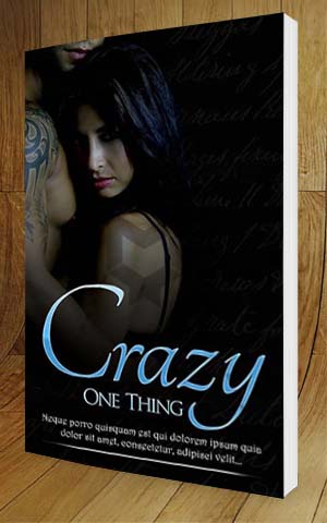 Romance-book-cover-design-crazy one thing-3D