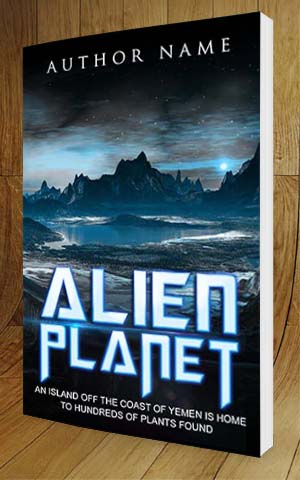 Thrillers-book-cover-design-Alien Planet-3D