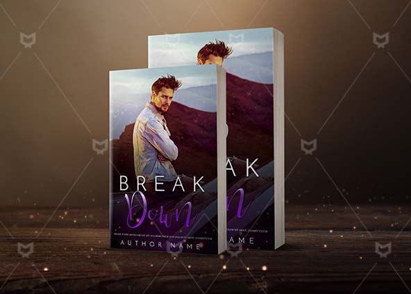 Romance-book-cover-design-Break Down-back