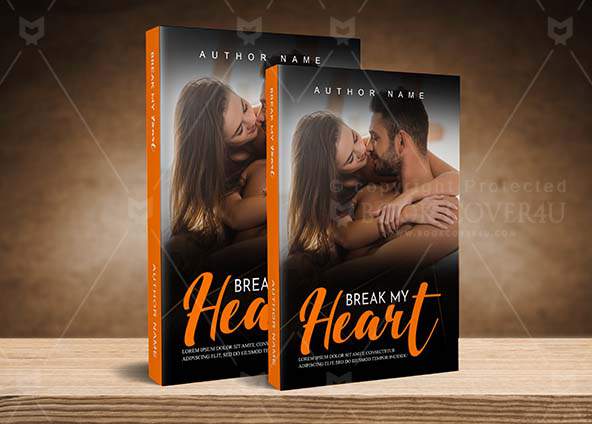 Romance-book-cover-design-Break My Heart-back