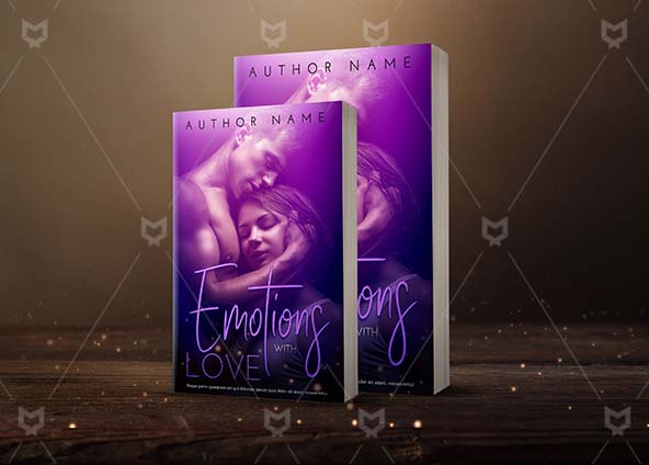 Romance-book-cover-design-Emotions with Love-back