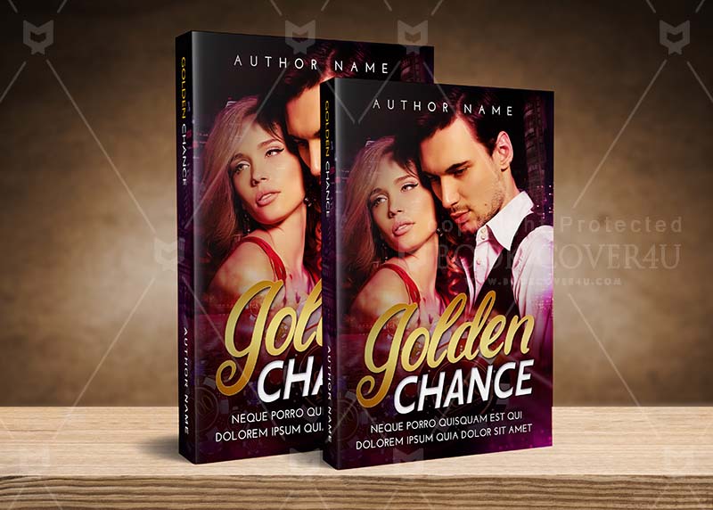 Romance-book-cover-design-Golden Chance-back
