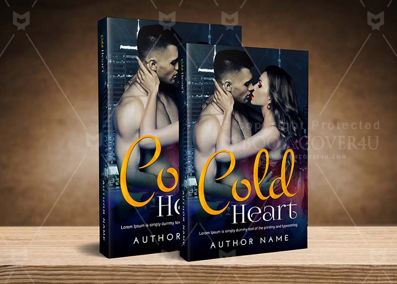 Romance-book-cover-design-Cold Heart-back