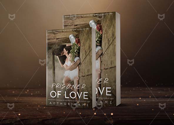 Romance-book-cover-design-Prisoner Of Love-back