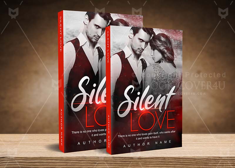 Romance-book-cover-design-Silent Love-back