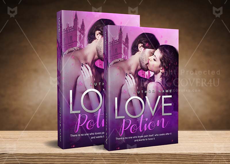 Romance-book-cover-design-Love Potion-back