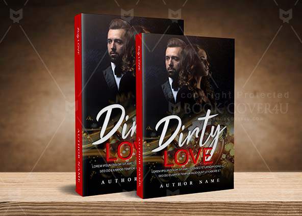 Romance-book-cover-design-Dirty Love-back