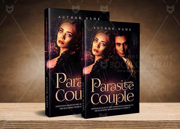 Romance-book-cover-design-Parasite Couple-back