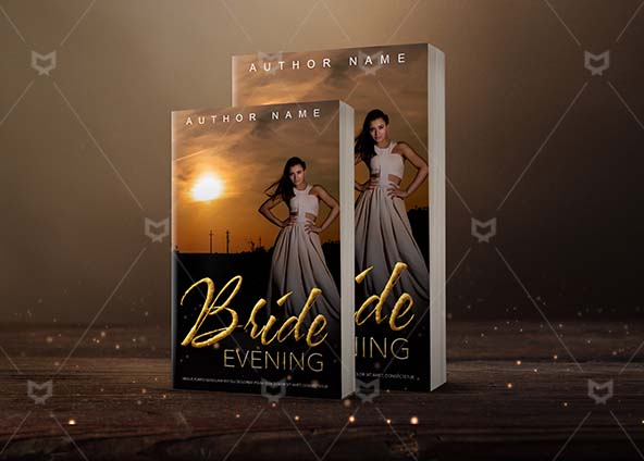 Romance-book-cover-design-Bride Evening-back