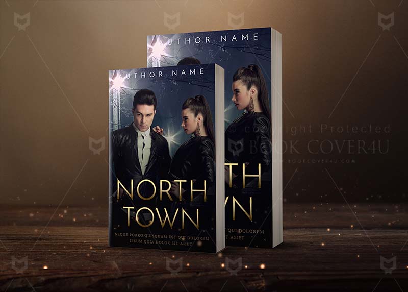 Romance-book-cover-design-North Town-back