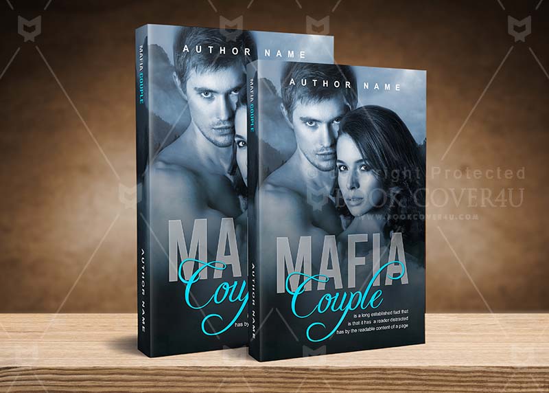 Romance-book-cover-design-Mafia Couple-back