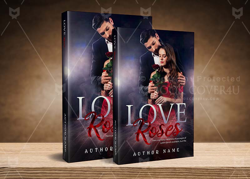 Romance-book-cover-design-Love Roses-back