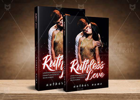 Romance-book-cover-design-Ruthless Love-back