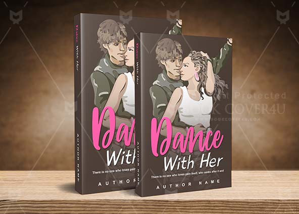 Romance-book-cover-design-Dance With Her-back