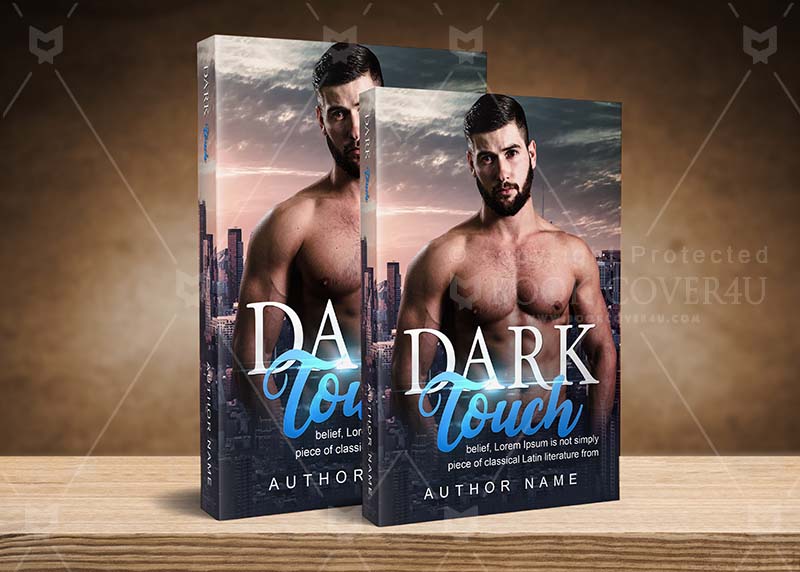 Romance-book-cover-design-Dark Touch-back