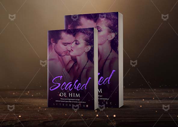 Romance-book-cover-design-Scared Of Him-back