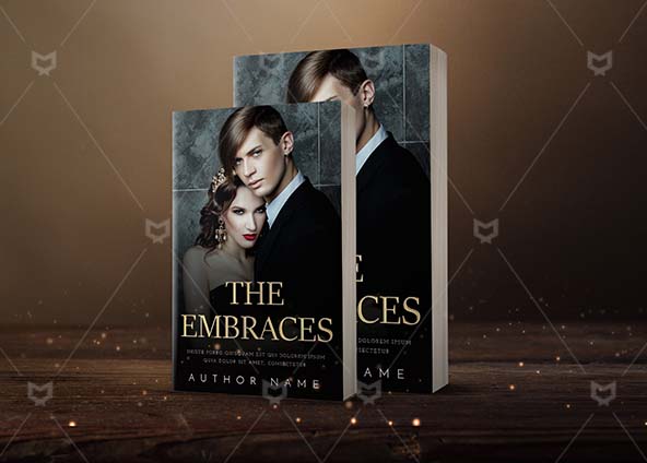 Romance-book-cover-design-The Embraces-back