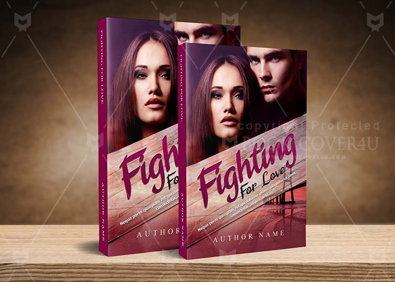 Romance-book-cover-design-Fighting For Love-back