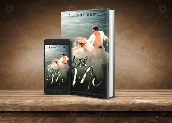 Romance-book-cover-design-With me-back