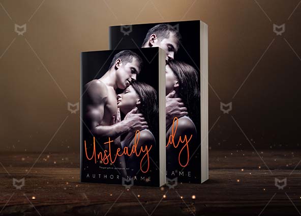 Romance-book-cover-design-Unsteady-back