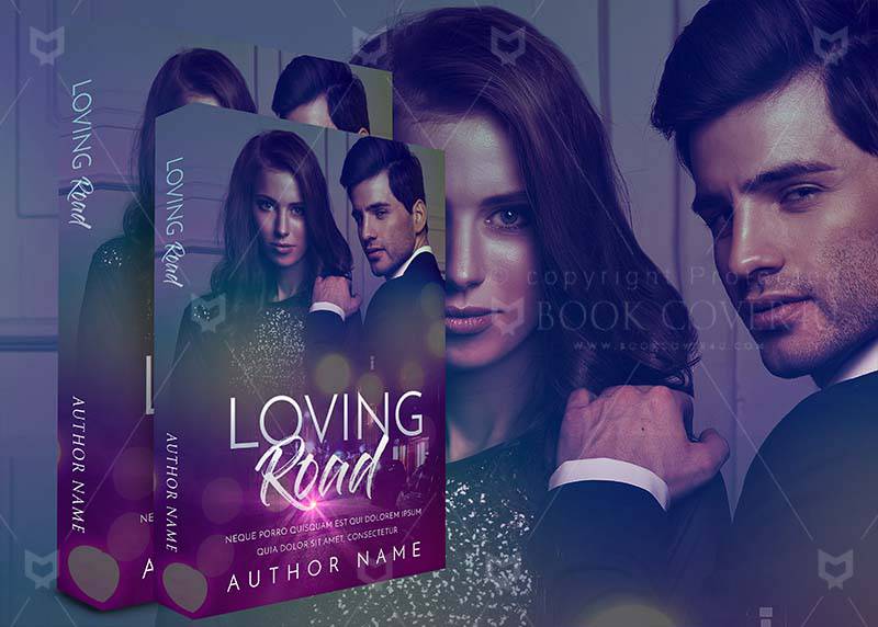 Romance-book-cover-design-Loving Road-back