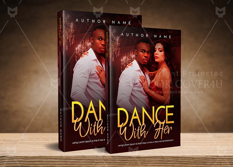 Romance-book-cover-design-Dancing With Her-back