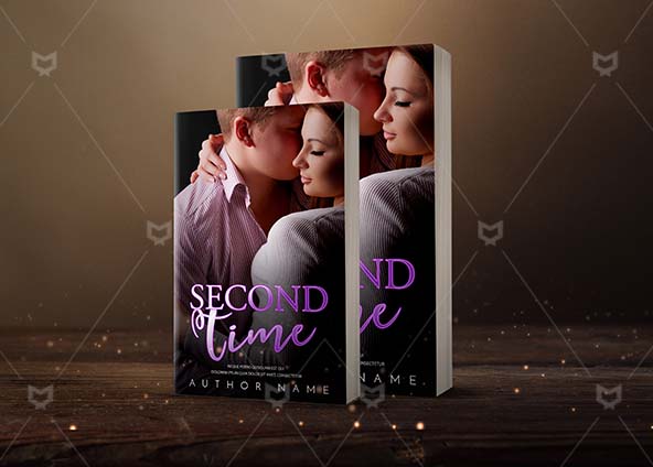 Romance-book-cover-design-Second Time-back