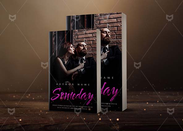 Romance-book-cover-design-Someday-back