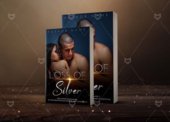 Romance-book-cover-design-Loss Of Silver-back