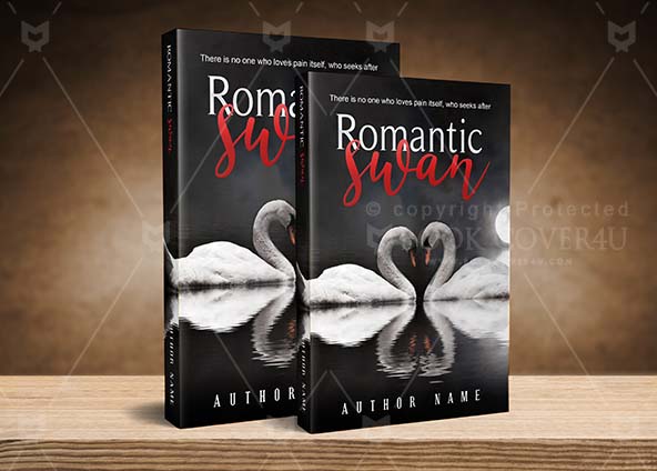 Romance-book-cover-design-Romantic Swan-back