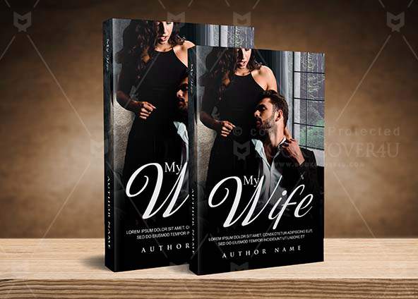 Romance-book-cover-design-My Wife-back