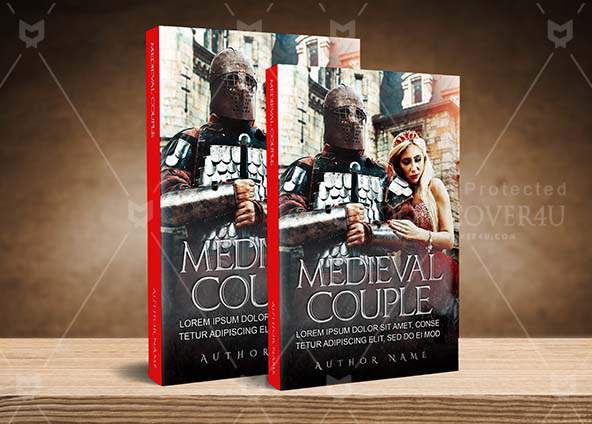 Romance-book-cover-design-Medieval Couple-back