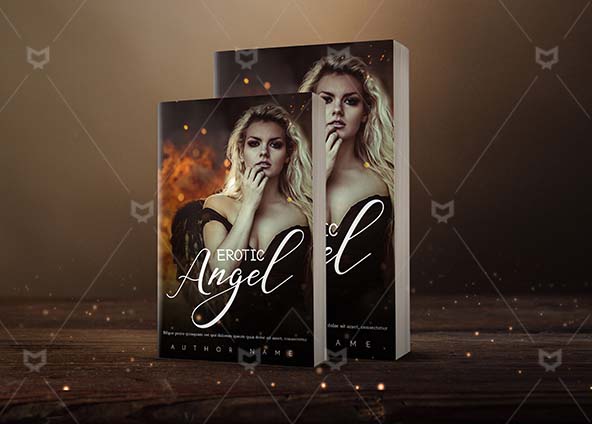 Romance-book-cover-design-Erotic Angel-back