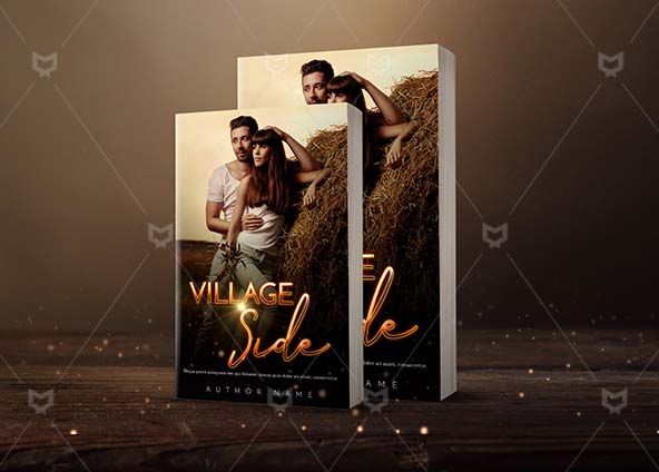 Romance-book-cover-design-Village Side-back