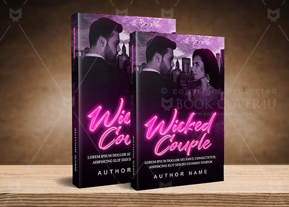 Romance-book-cover-design-Wicked Couple-back